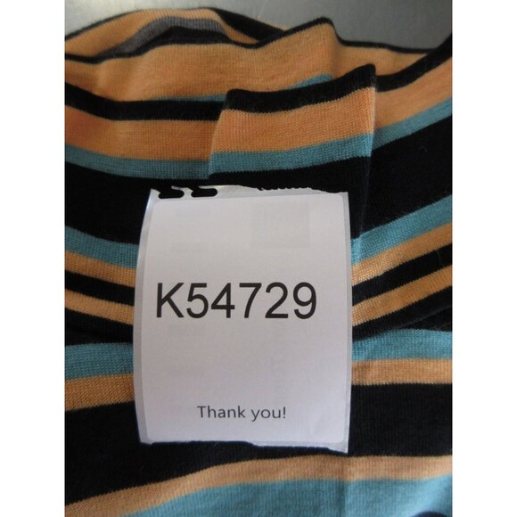 Missoni Sweater 8 Turtleneck Sport Pullover Striped Colorful 44 * - Picture 11 of 11